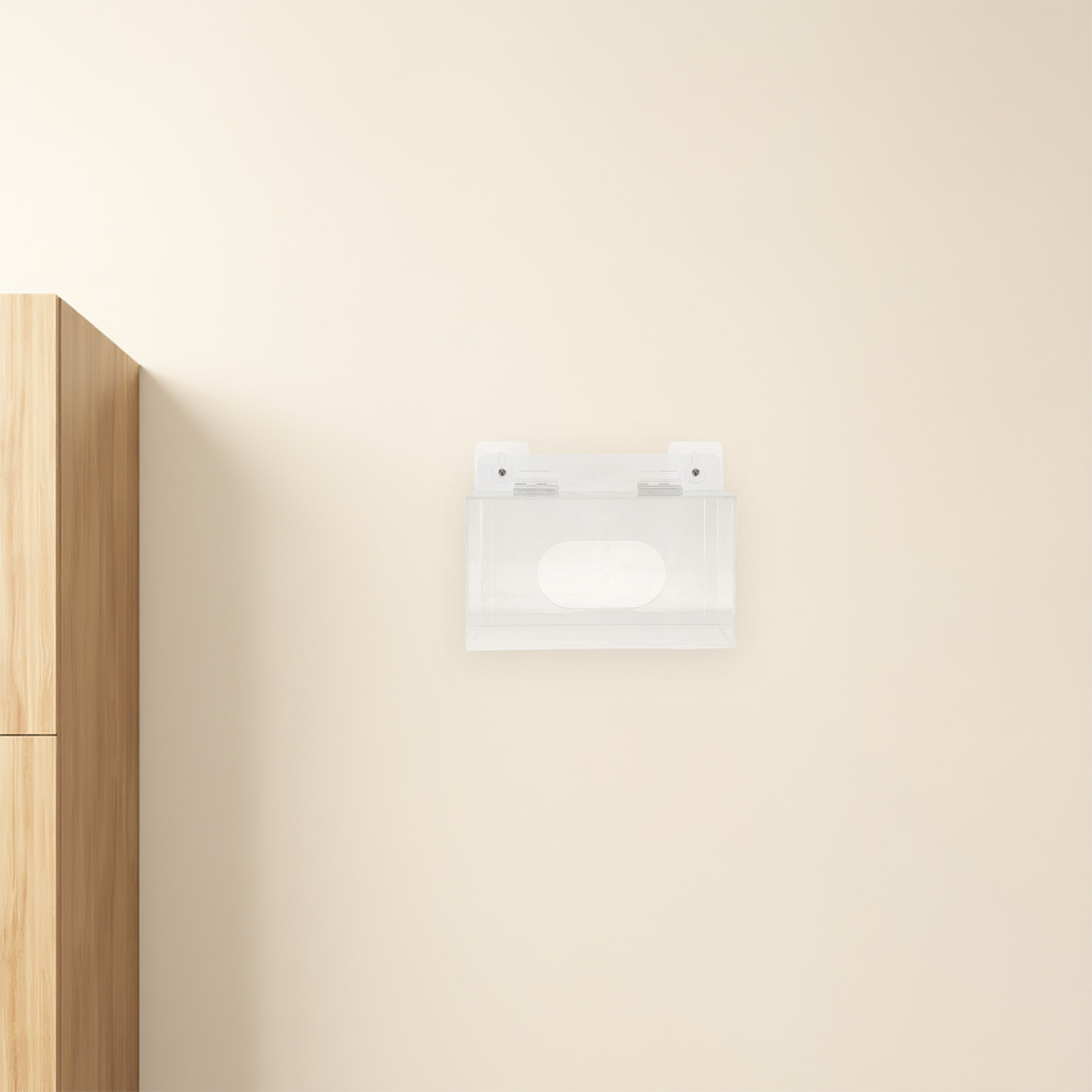 Acrylic Face Mask Holder Wall  - đánh giá và giá Face Mask Storage Box